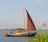 De 'Horus'... varend vanaf het Tjeukemeer naar Echtenerbrug